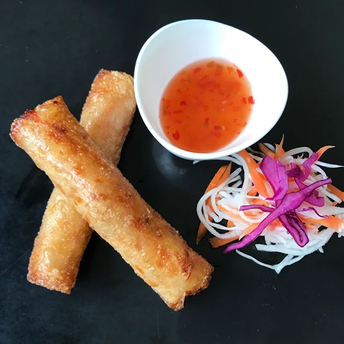 Pečeni spomladanski zavitki (Spring Rolls)